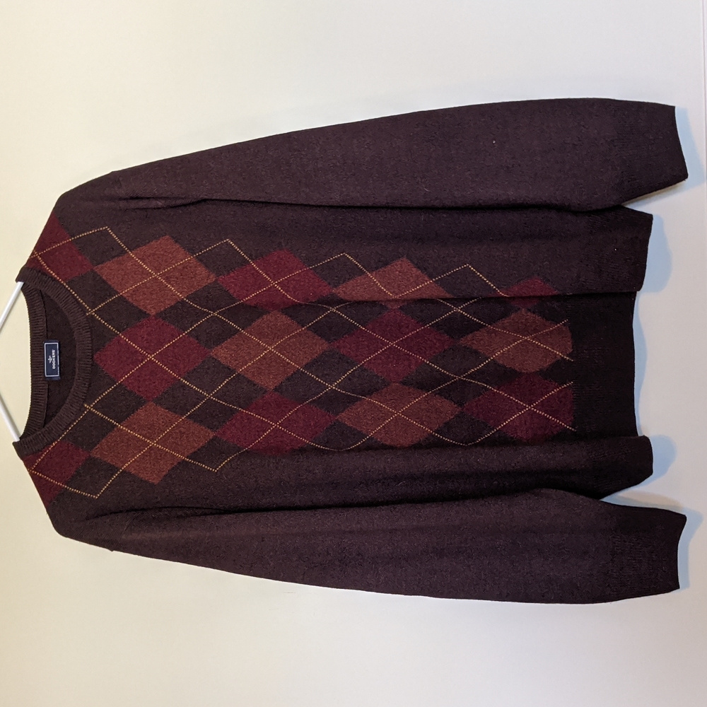NWOT Dockers brown plaid sweater